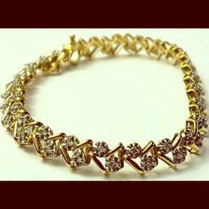 Bracelet with 52 REAL DIAMONDS